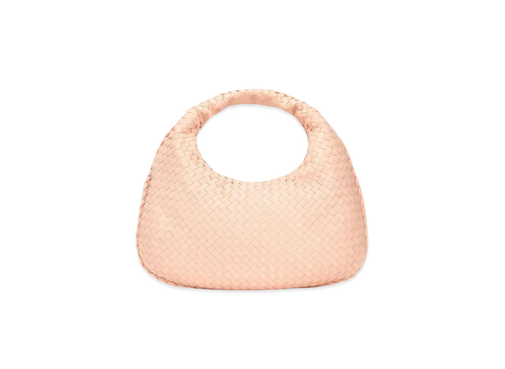 Bottega Veneta Lambskin Hand Bag "Light Pink"