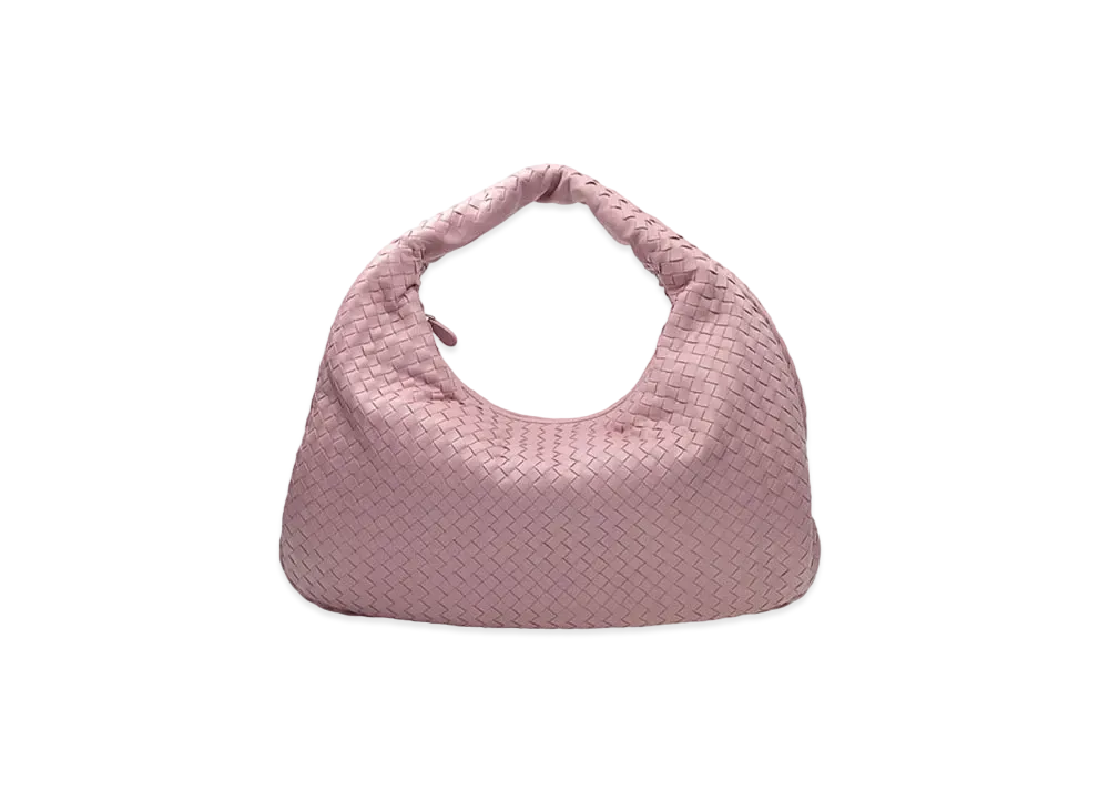 Bottega Veneta Lambskin Hand Bag "Pink"