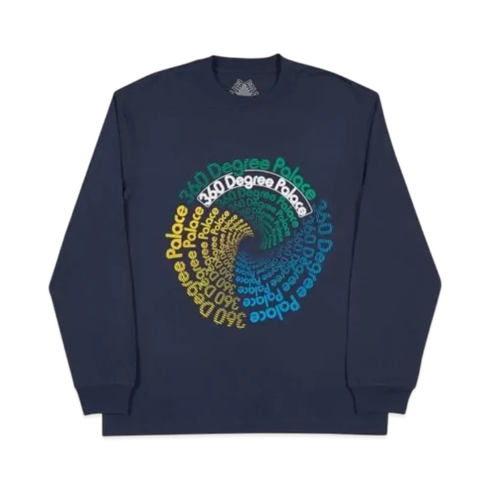 PALACE 360 Longsleeve "Navy"