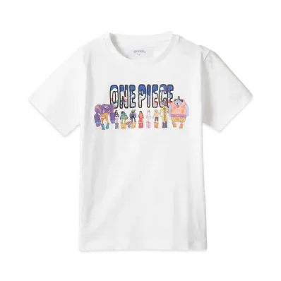 graniph x ONE PIECE Egghead Kids T-Shirt "White"