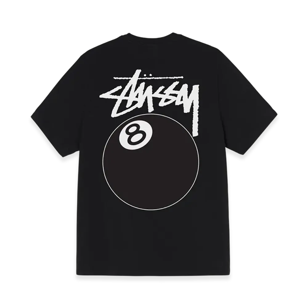 Stussy 8 Ball Pigment Dyed Tee - 21FW "Black"