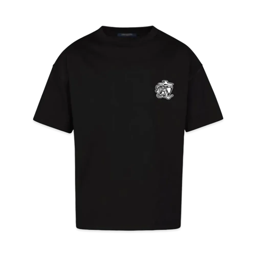 Louis Vuitton Smoke Printed Tee "Noir"