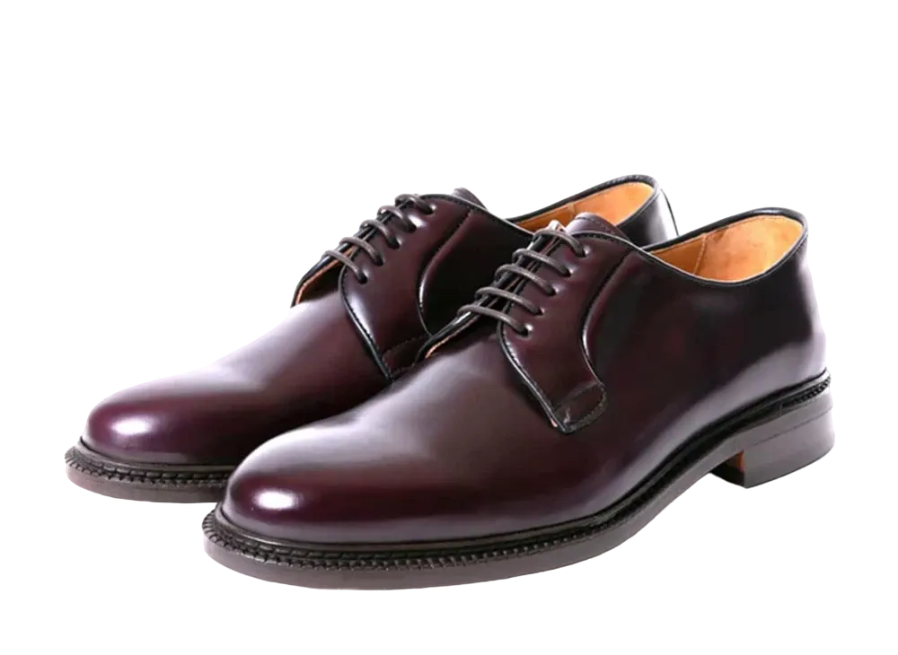 Berwick Plain Toe HO184 Coating Leather "Burgundy" 3680ROJRBU