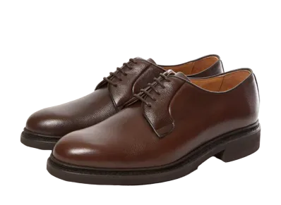 Berwick Plain Toe HO184 Grained Leather "Dark Brown" 3680RUMLDB