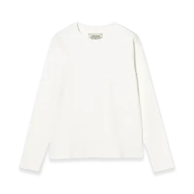 BEAMS FUTURE ARCHIVE Rib Long Sleeve Tee "Off White"