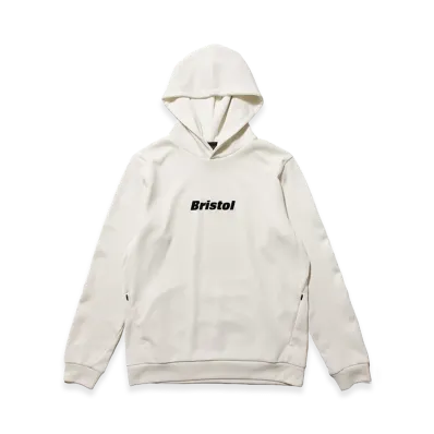 F.C.Real Bristol Quarter Knit Pullover Hoodie "Off White"