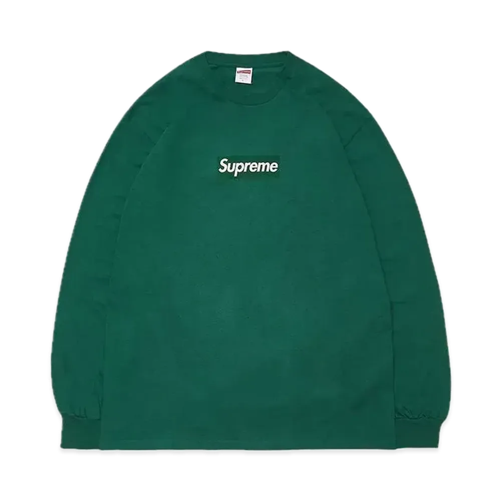 Supreme Box Logo L/S Tee "Green"