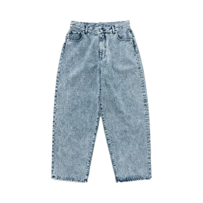 TTT MSW Washed Denim Wide Pants "Indigo"