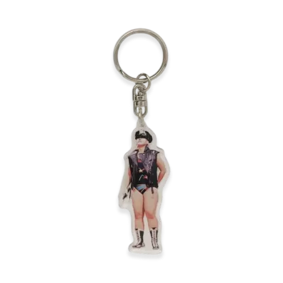 BEAMS x Gokuaku Doumei / Tokyo Sports Acrylic Keychain "Clear"