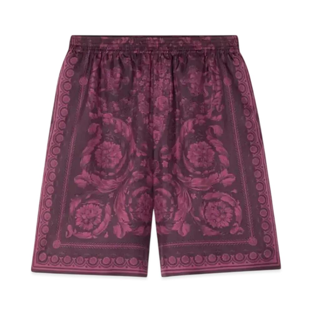 Versace Barocco Silk Short "Print"
