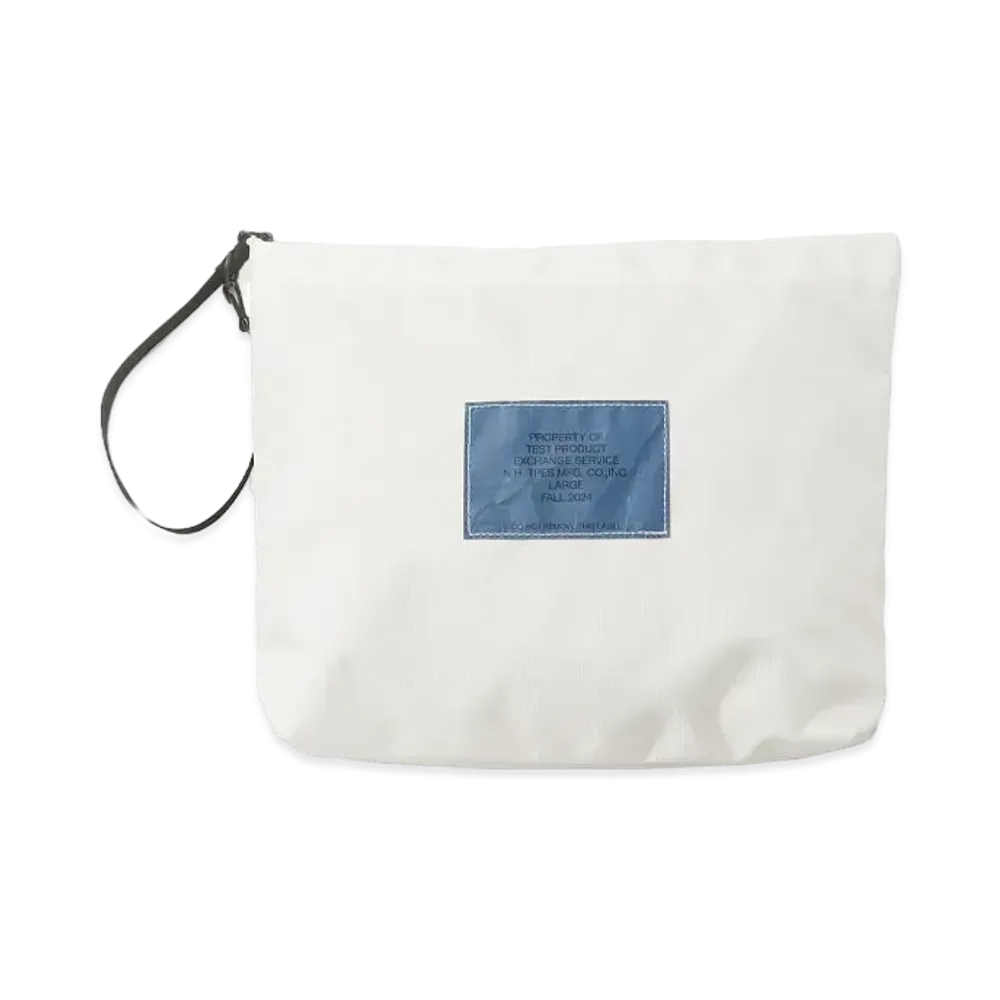 N.HOOLYWOOD Pouch (Large) "White"