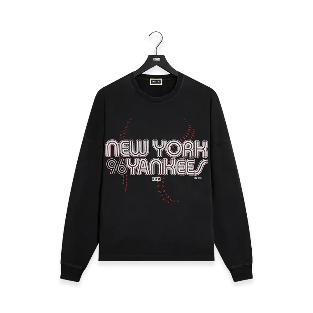 Kith x The New York Yankees Vintage Lawson Tee "Black"