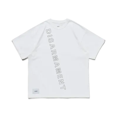 WTAPS OBJ / SS / Cotton. Disarmament "White"