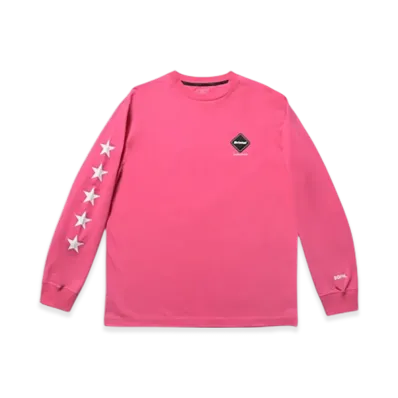 F.C.Real Bristol 5-Star L/S Tee "Pink"