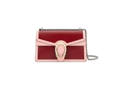 GUCCI Dionysus Small Shoulder Bag "Red/Pink"