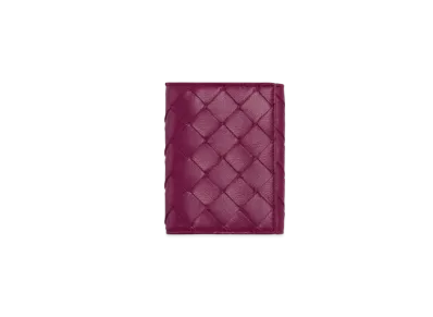 Bottega Veneta Bifold Card Holder "Cinnabar"