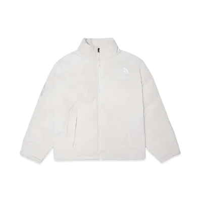 Supreme x The North Face Suede Nuptse Jacket "Stone"