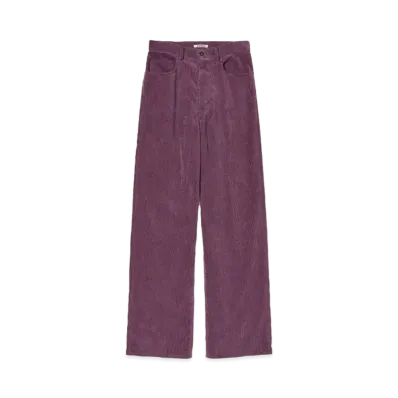 AURALEE Finx Corduroy Pants "Purple"
