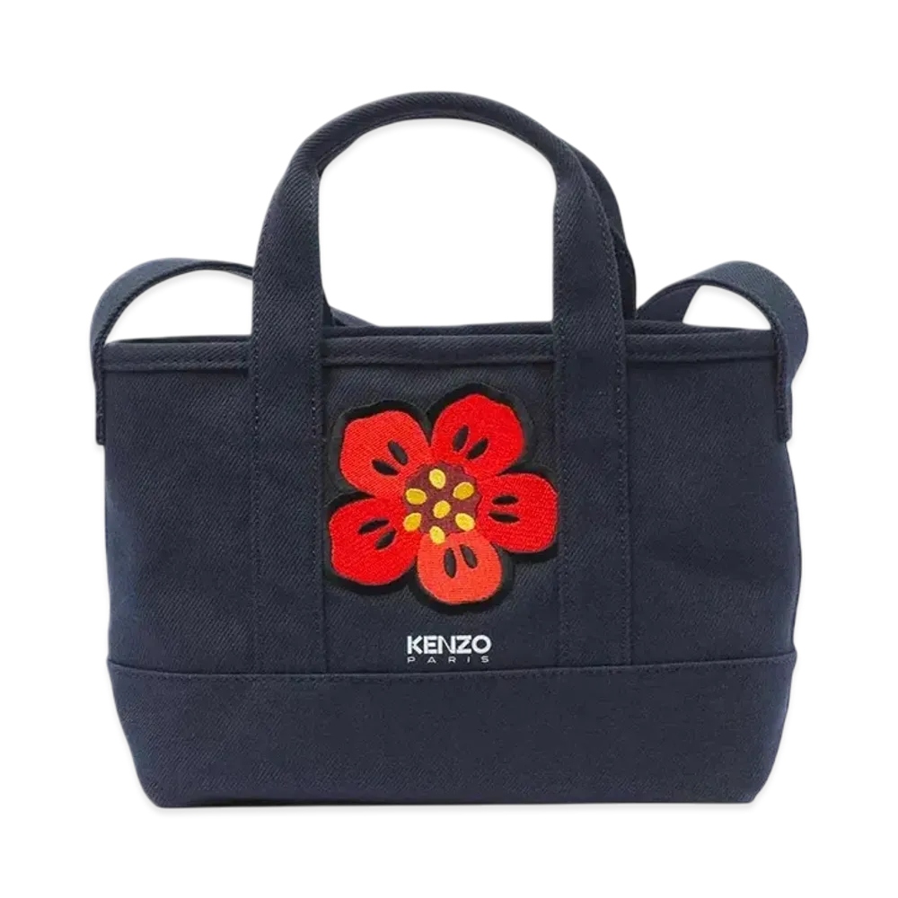 KENZO Utility Boke Flower Tote Bag "Blue" FE58SA910F34
