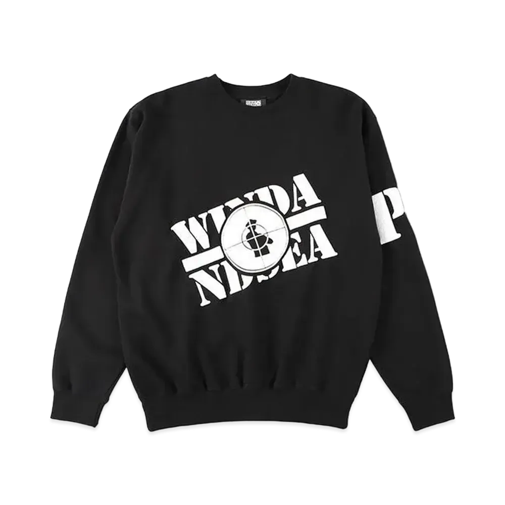 WIND AND SEA x Public Enemy -MG- Crew Neck "Black"