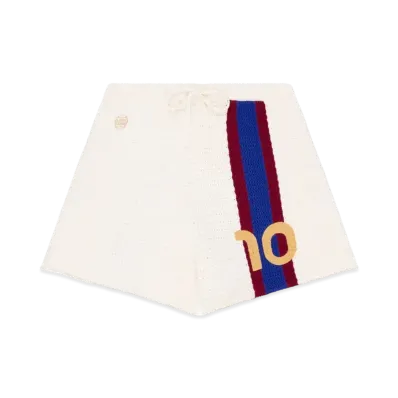 Aime Leon Dore Knit Soccer Short "White"