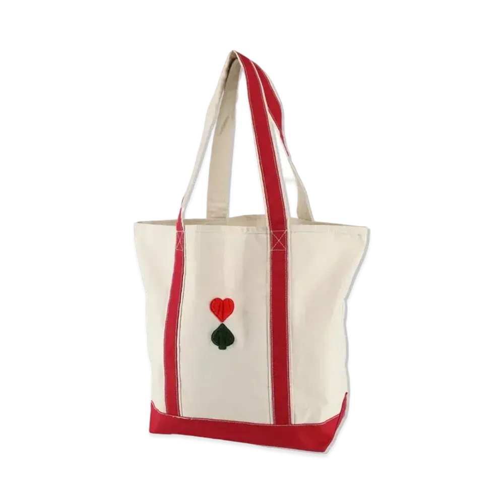 WIND AND SEA Heart & Spade Bag "Red"