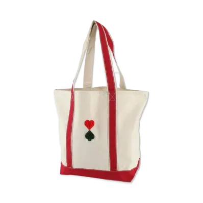 WIND AND SEA Heart & Spade Bag "Red"