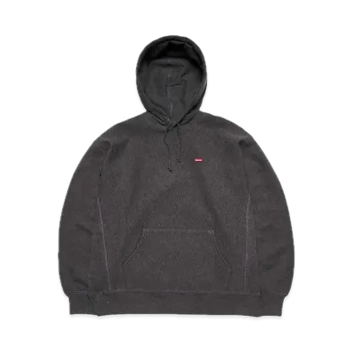 Supreme Small Box Hooded Sweatshirt "Charcoal" (21FW)