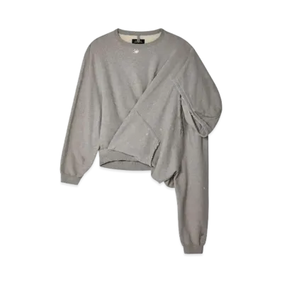 doublet AI Image Generation Mistake Sweat Shirt "Heather Gray"