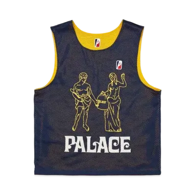 PALACE MESH PRACTICE VEST "Navy / Yellow"