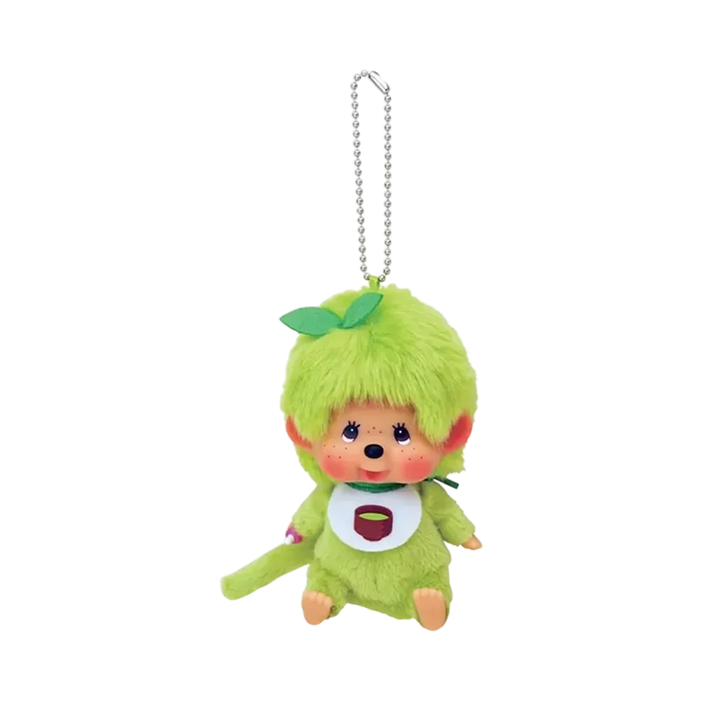 Sekiguchi Matcha Monchhichi Kao-deka SS Size Keychain Boy