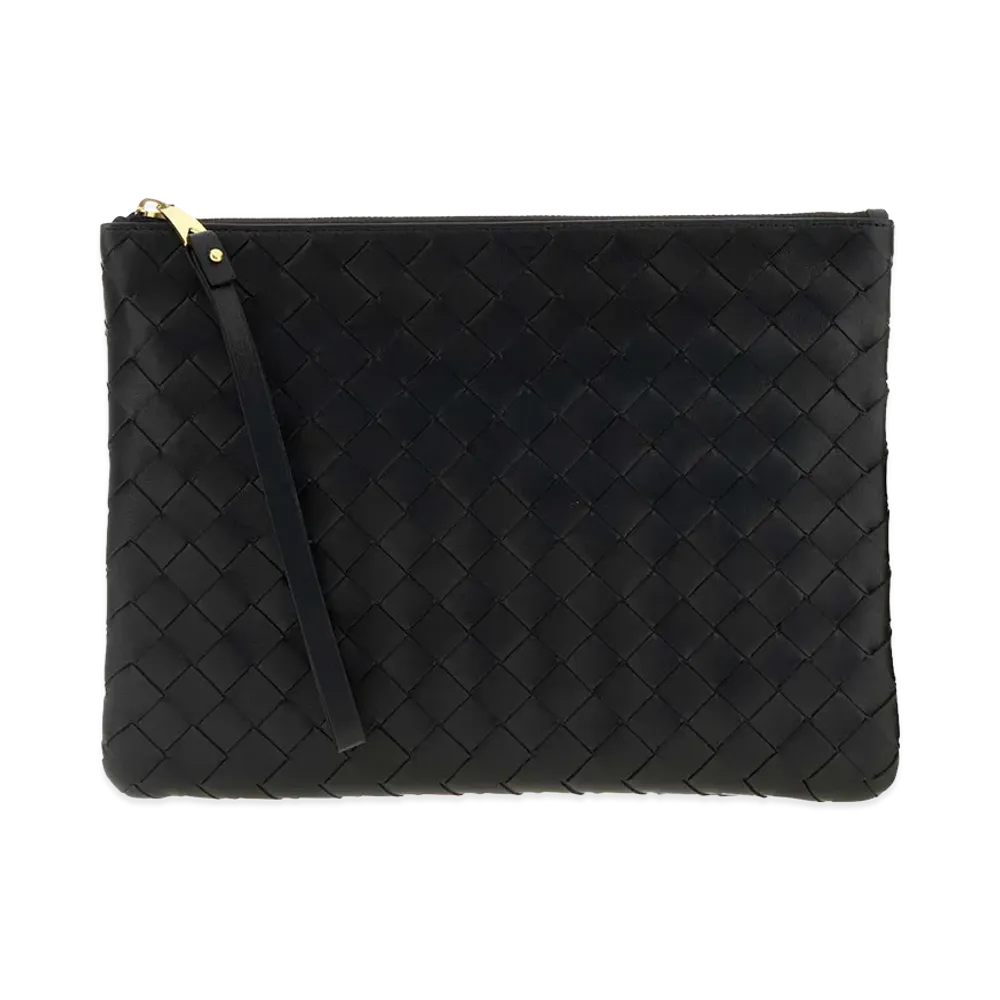 Bottega Veneta Women's Nappa Leather Pouch "Black"