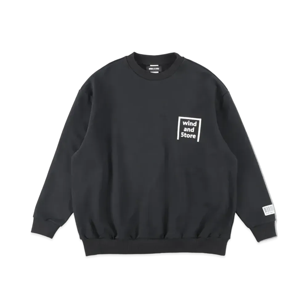 WIND AND SEA x GN5 Night And Crew Neck "Black"