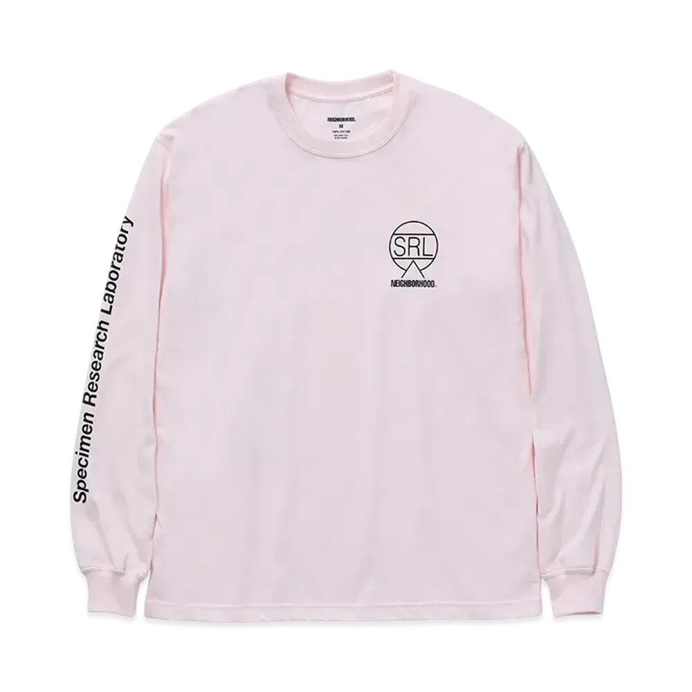 NEIGHBORHOOD SRL . Tee LS-1 "Pink"