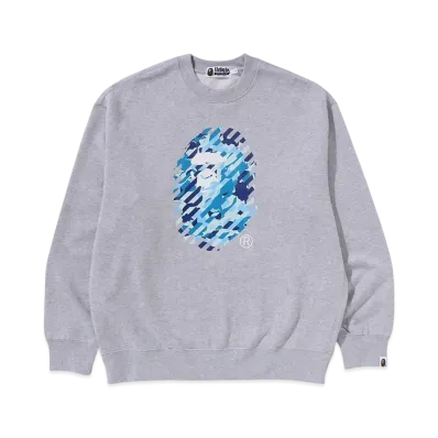 A BATHING APE ABC Camo By Bathing Ape Tee "Gray"