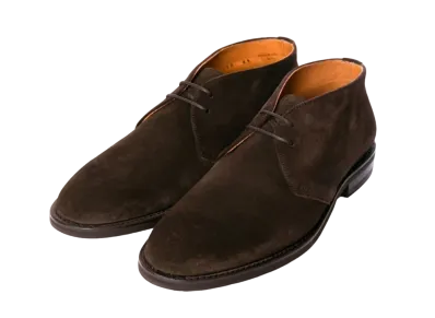 Berwick Chukka Boots HO234 Suede "Dark Brown" 369GODADB