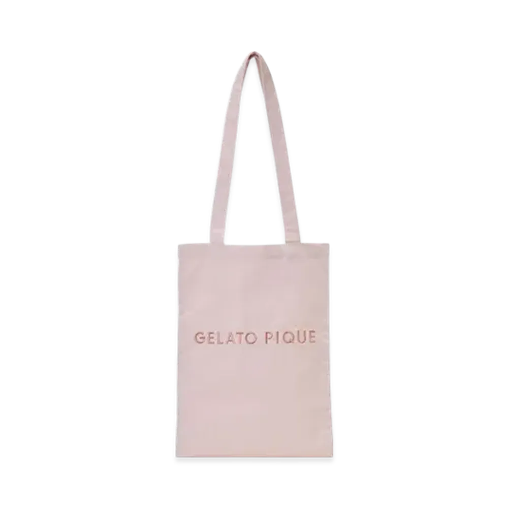 GELATO PIQUE Logo Daily Tote Bag "Pink"