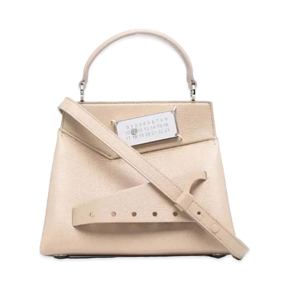 Maison Margiela Small Snatched Top Handle Bag "Beige"