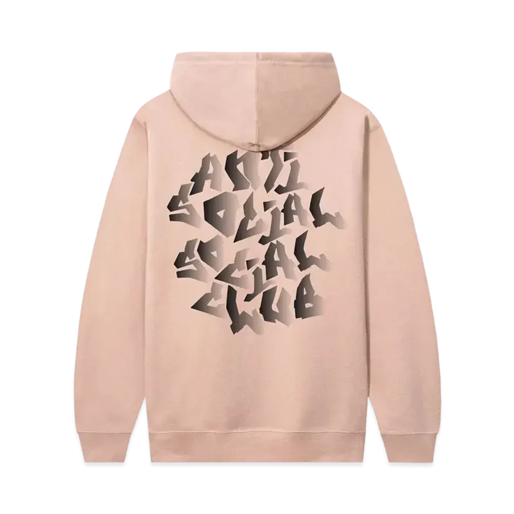 ANTI SOCIAL SOCIAL CLUB Cry Out Loud Hoodie "Dusty Pink"