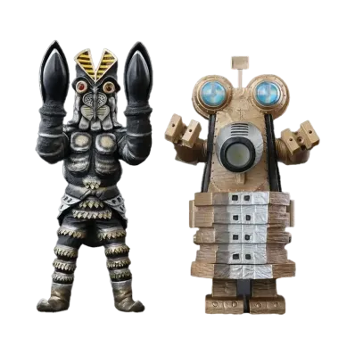XPLUS "Daikaiju series" -Return of Ultraman- Baltan Alien Jr. & Builgamo Set