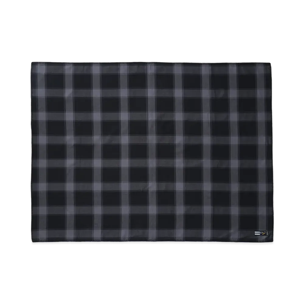 NEIGHBORHOOD Buffalo Check Blanket "Gray"