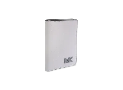 MICHAEL KORS Cooper Folding Card Case "White"