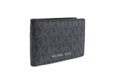 MICHAEL KORS Cooper Compact Id Wallet "Black"