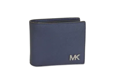 MICHAEL KORS Cooper Billfold W Passcase "Navy"