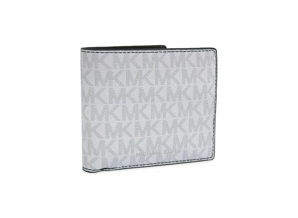 MICHAEL KORS Cooper Billfold W Coin Pkt "White"