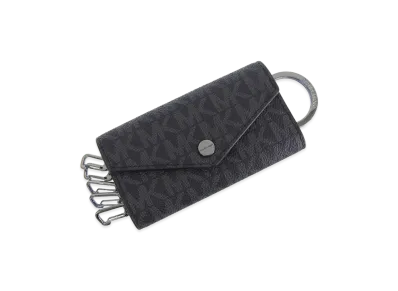 MICHAEL KORS Cooper Key Holder "Black"