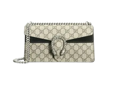 GUCCI Dionysus GG Small Shoulder Bag "GG Supreme Canvas"