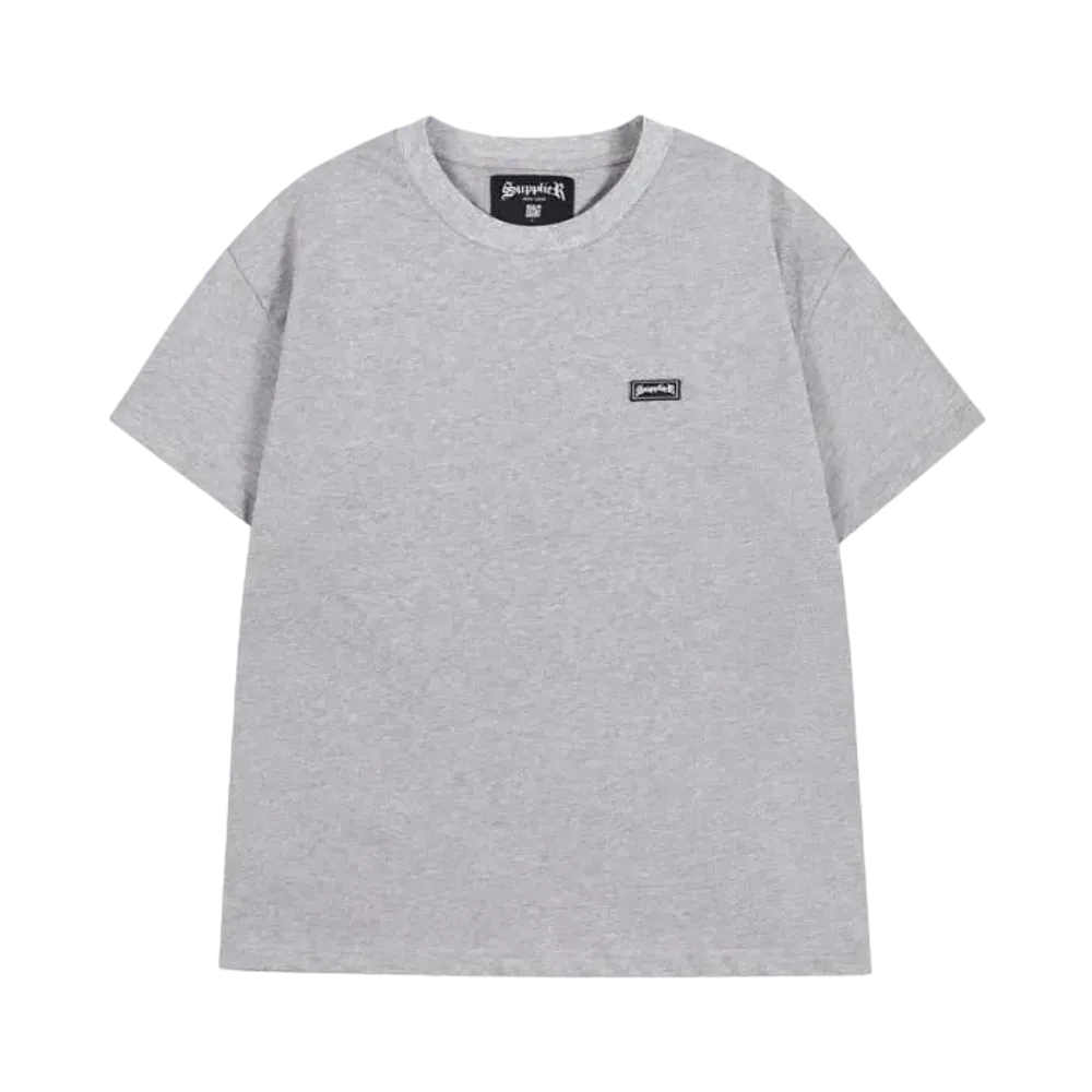 SUPPLIER Micro Logo Tee "Grey"