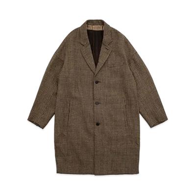 visvim HAMMONS COAT (TWEED) "Brown"