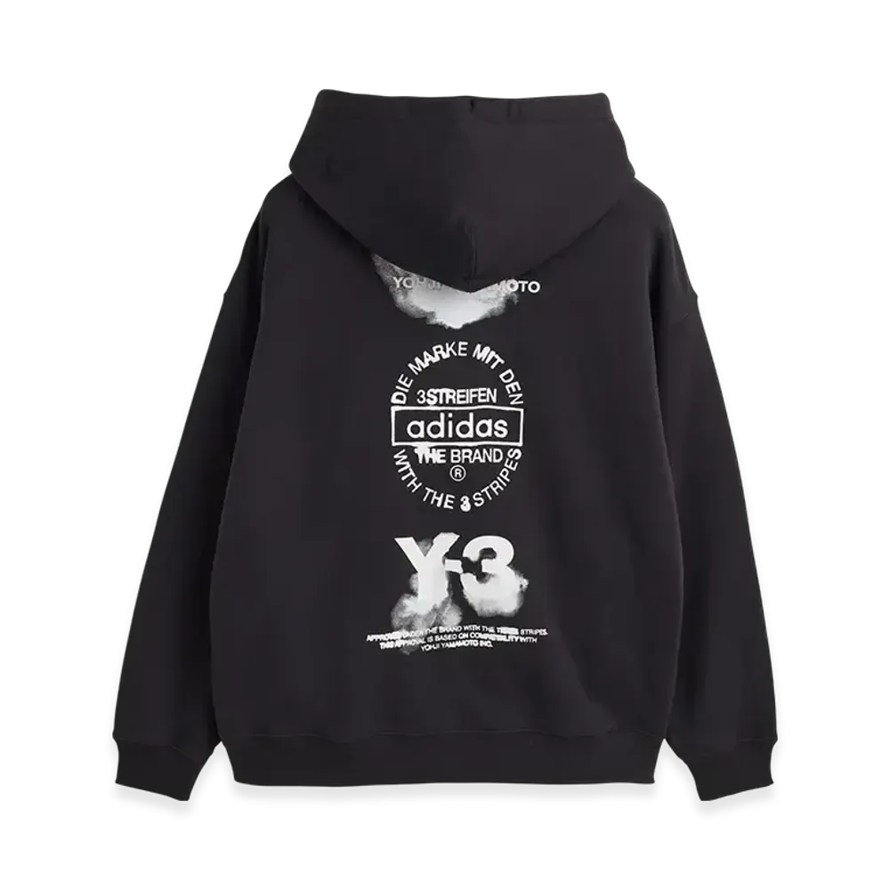 Y-3 Graphic Hoodie "Black"